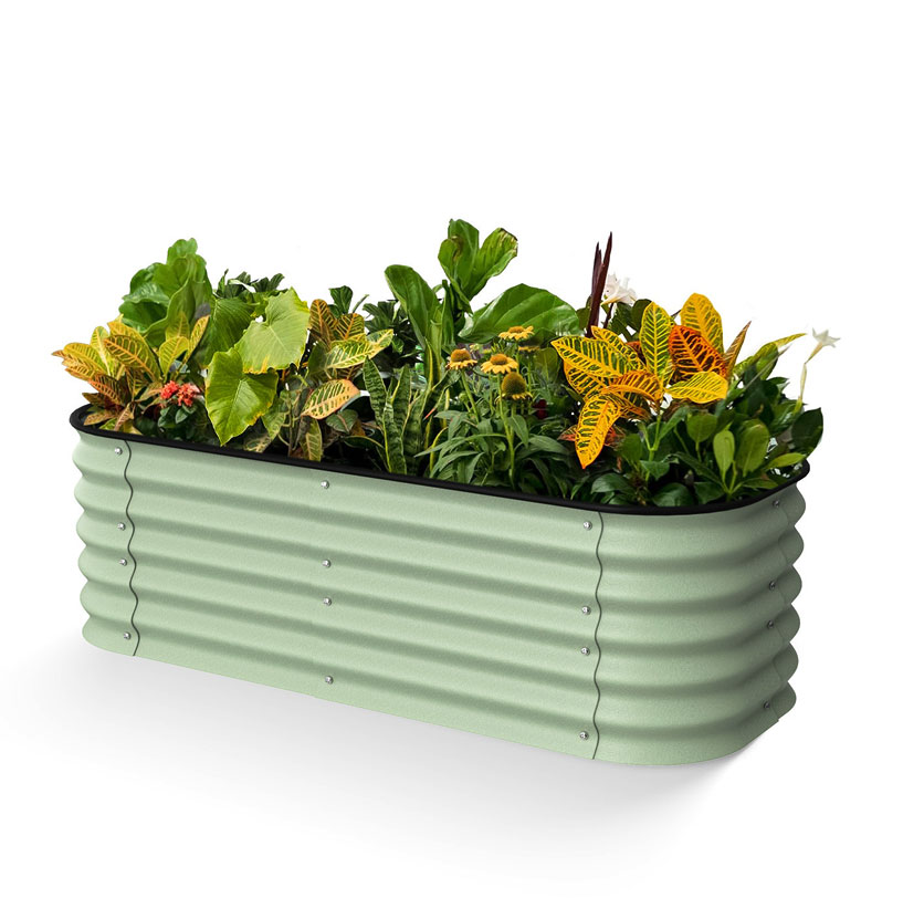 Garden Vegetable Bed Metal Pla - Outdoor Camping Box ulasan dan harga