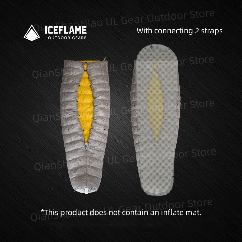 Ice Flame JI NXT 800FP Mummy B - Ultralight Sleeping Bag ulasan dan harga