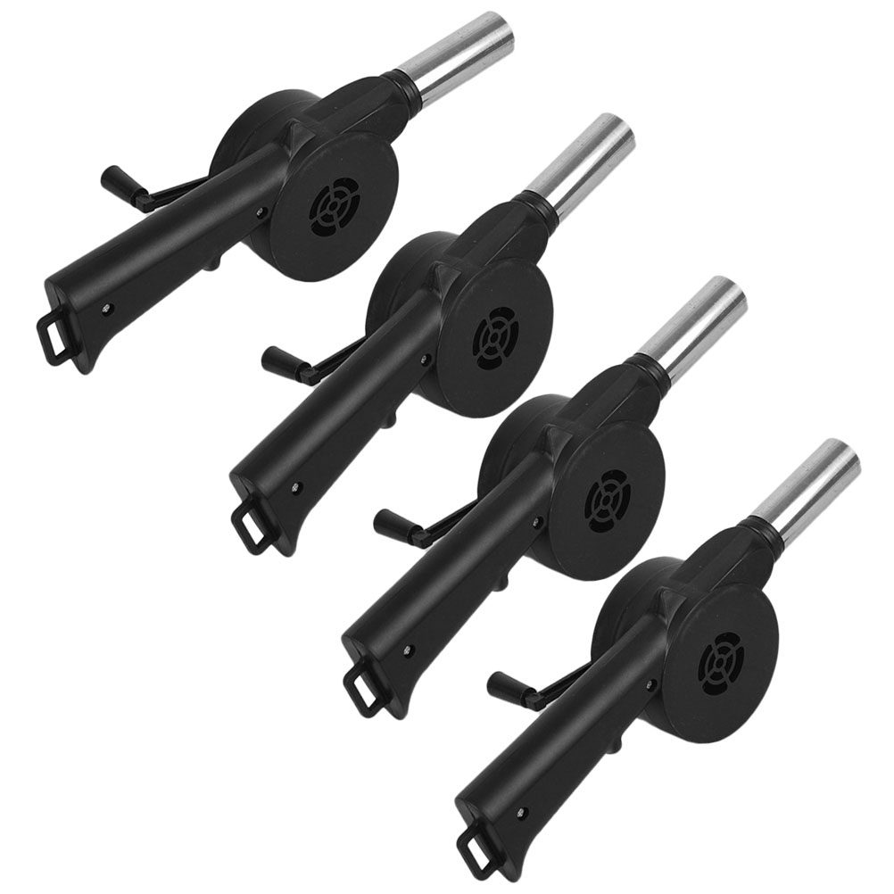 4Pcs Hand Crank Barbecue Fan B - Outdoor Camping Fireplace ulasan dan harga