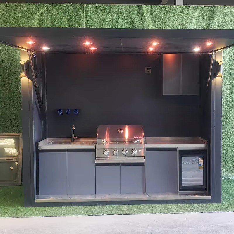 Portable Outdoor Kitchen Pod W - Outdoor Camping Kitchen Setup ulasan dan harga