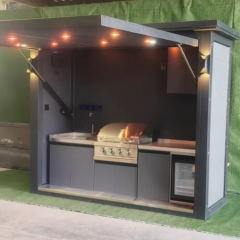 Portable Outdoor Kitchen Pod W - Outdoor Camping Kitchen Setup ulasan dan harga