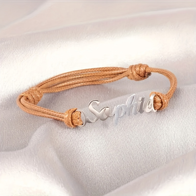 Personalized Customized Name B - Paracord Bracelet ulasan dan harga