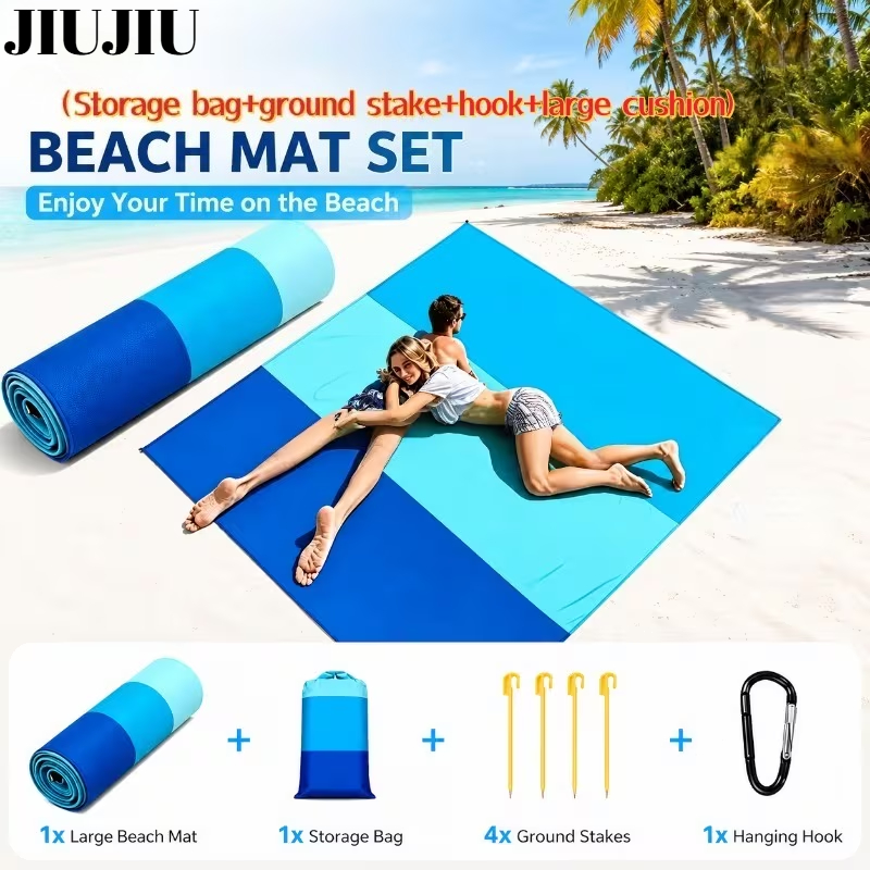 Sandproof Waterproof Beach Bla - Outdoor Camping Mat Waterproof ulasan dan harga