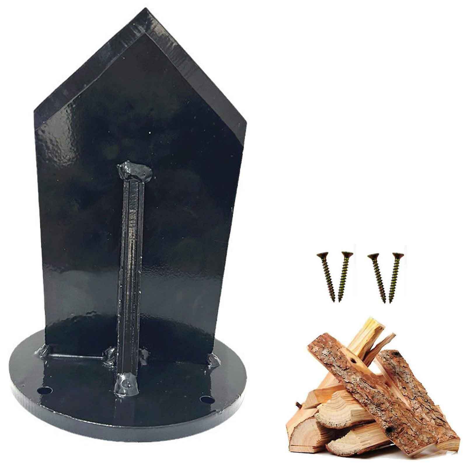 Carbon Steel Vertical Firewood - Outdoor Camping Fireplace ulasan dan harga