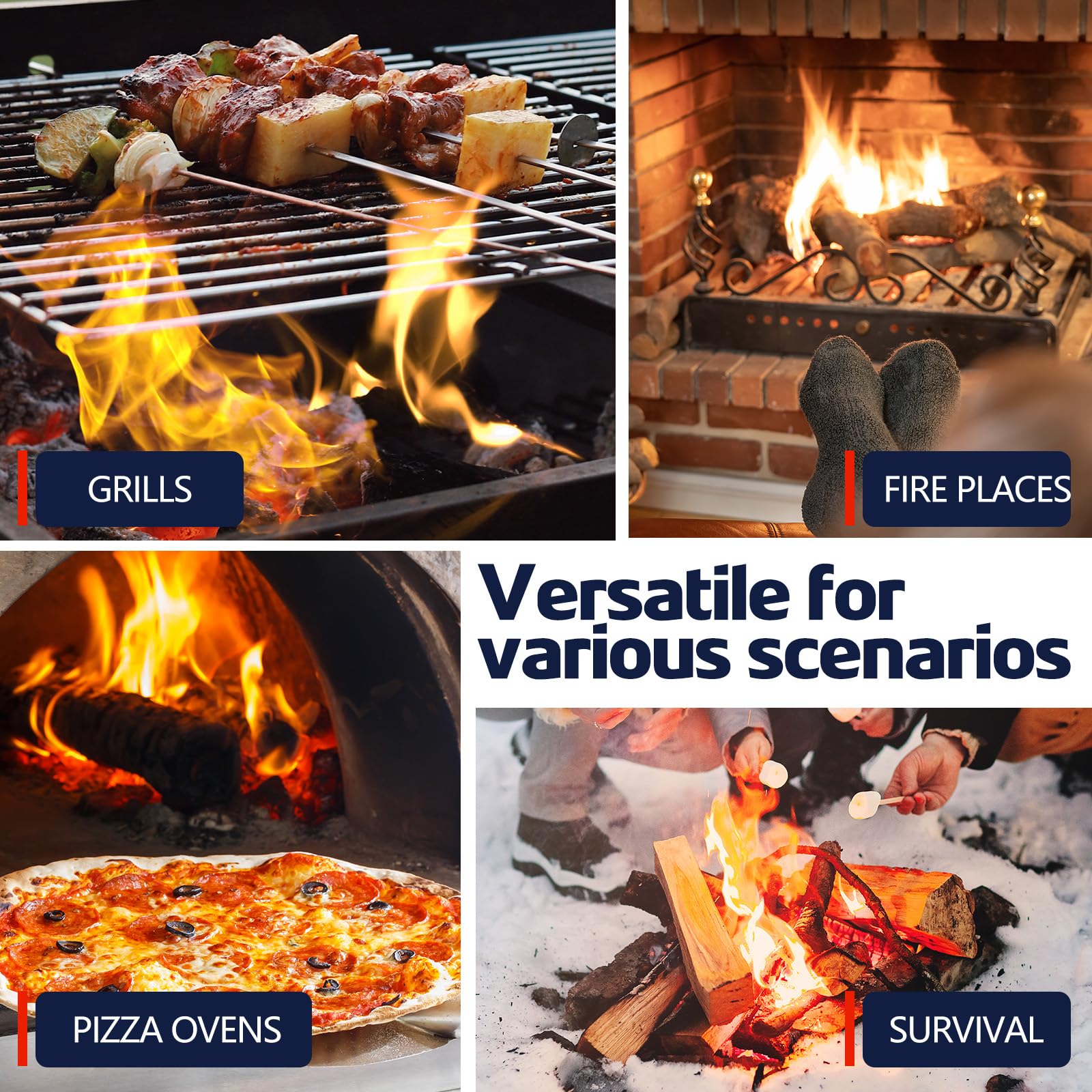 Waterproof Instant Ignition Fi - Outdoor Camping Fireplace ulasan dan harga