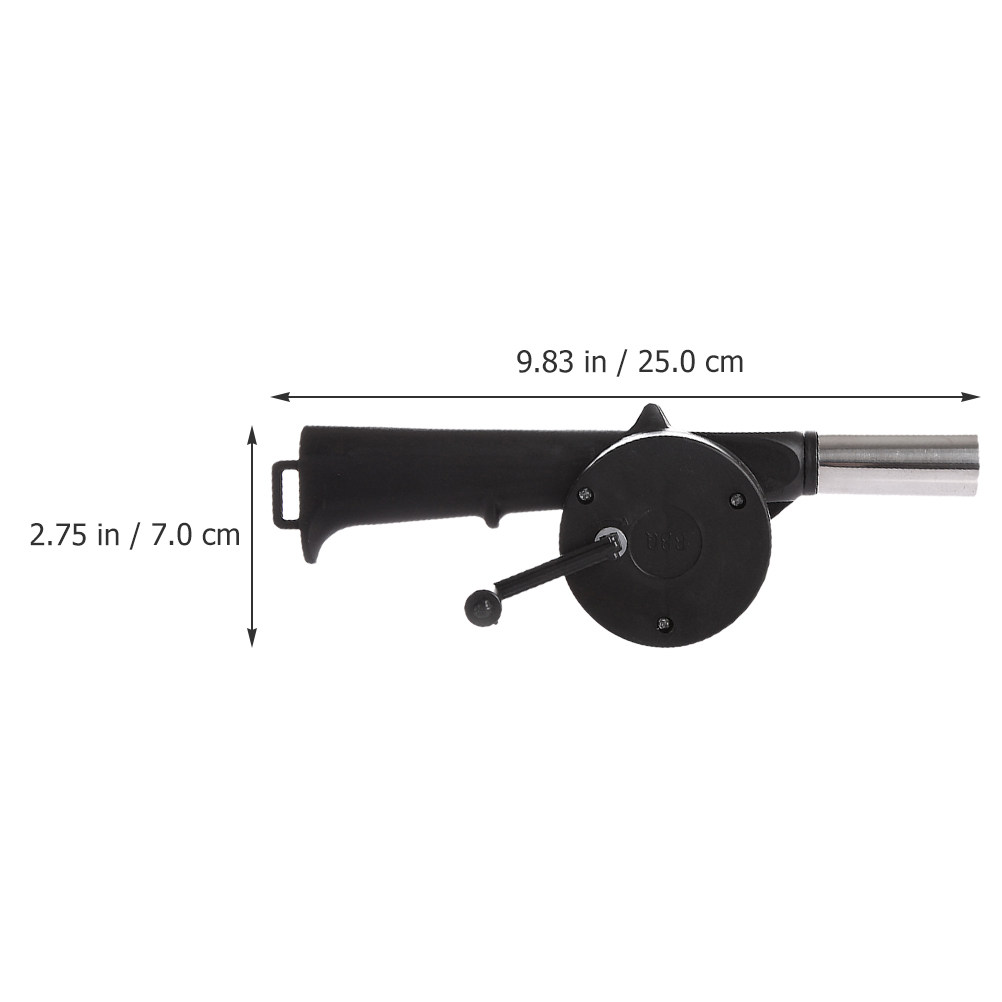 3Pcs Hand Crank Blower Manual  - Outdoor Camping Fireplace ulasan dan harga