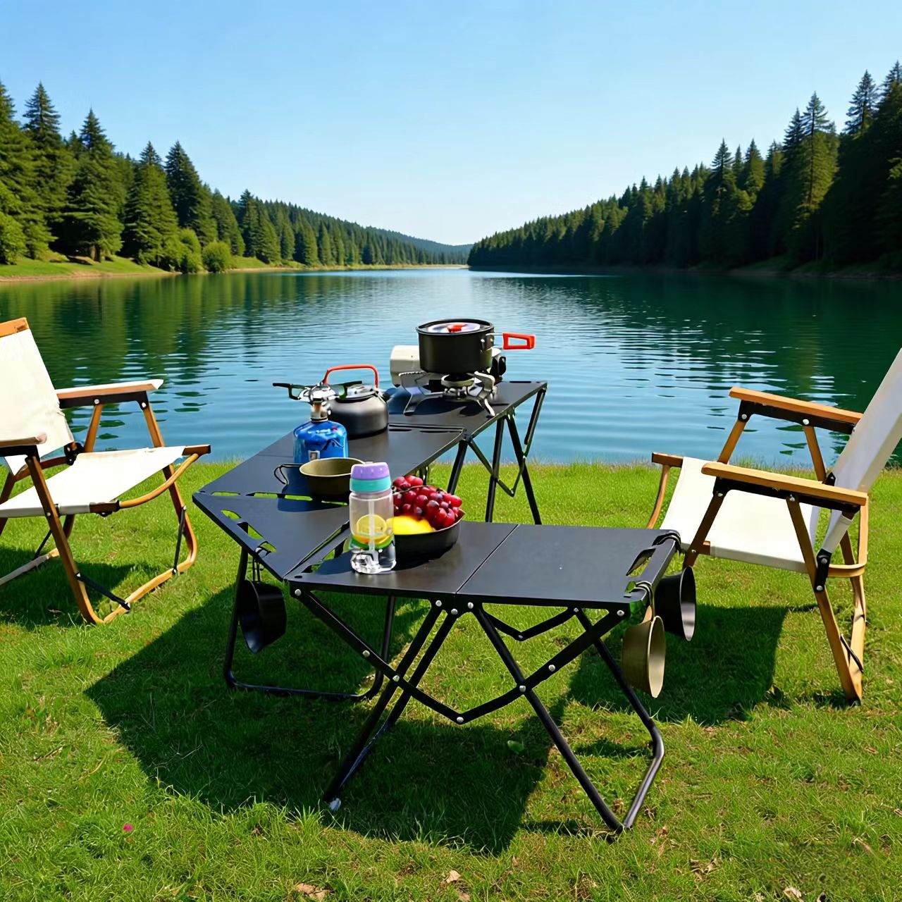 Portable Lightweight Quick-Set - Outdoor Camping Kitchen Setup ulasan dan harga